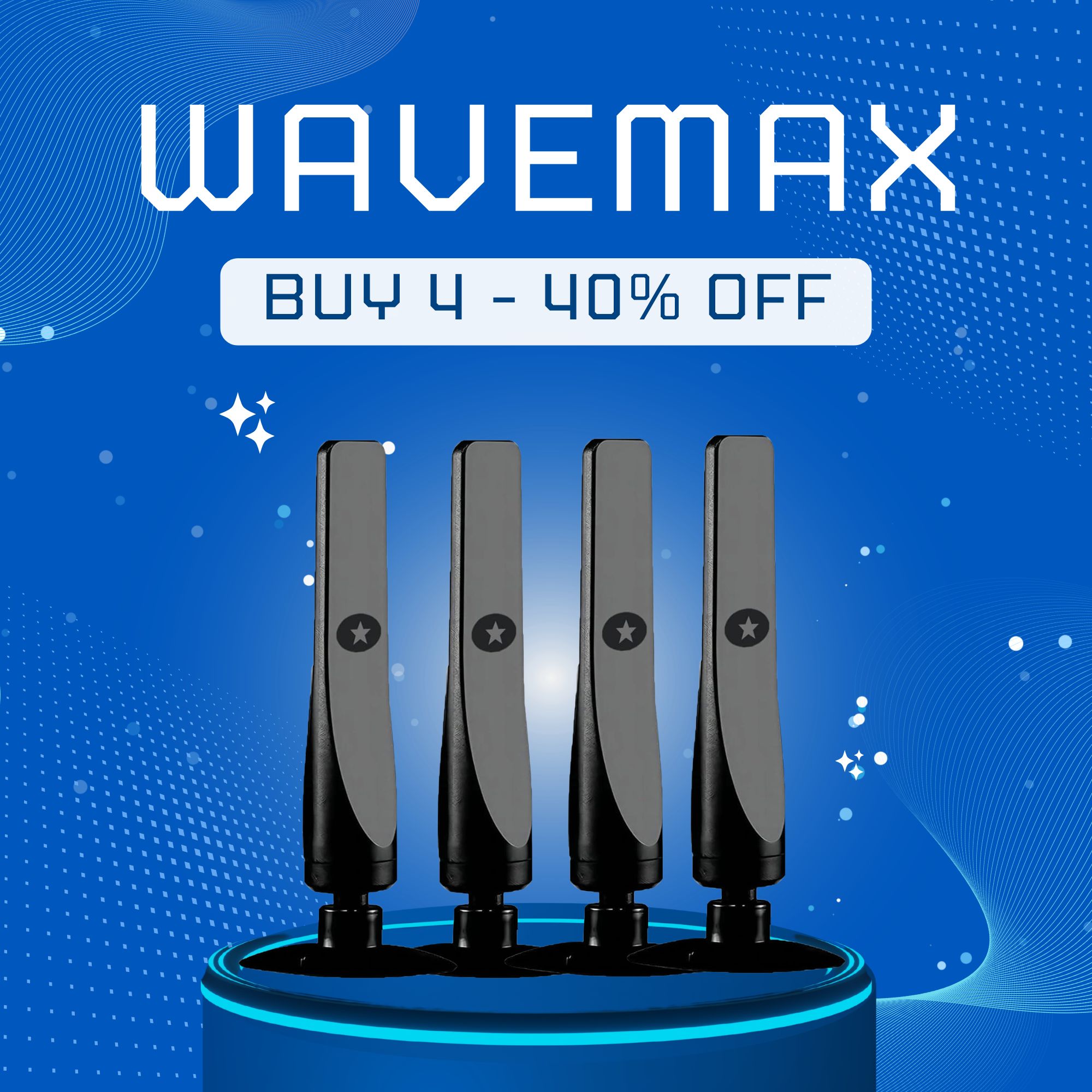 WaveMax - 100+ TV Channels, No Monthly Fees